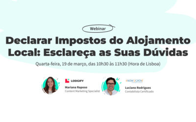 Know2Grow em Webinar com a Lodgify